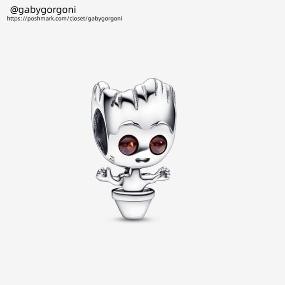 Pandora Marvel Guardians of the Galaxy Dancing Groot Charm - Picture 1 of 2